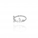 Biro - anello personalizzabile (bianco)