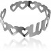 Bracciale a schiava con Nome baby bianco