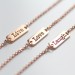 Live Love Laugh (set rosa)
