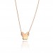 Naive - girocollo in argento (rosa)